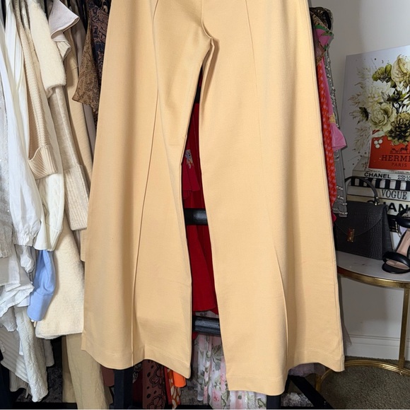 RIPLEY RADER Ponte Knit Wide Leg Pant in Wheat Womens XL New NWT - Picture 4 of 12